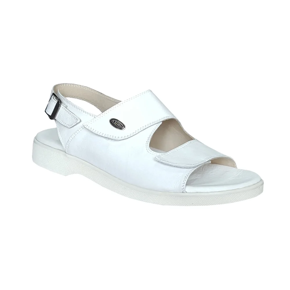 Sandalias Piel Blanco Plata Niña Baratas 182 Chispas
