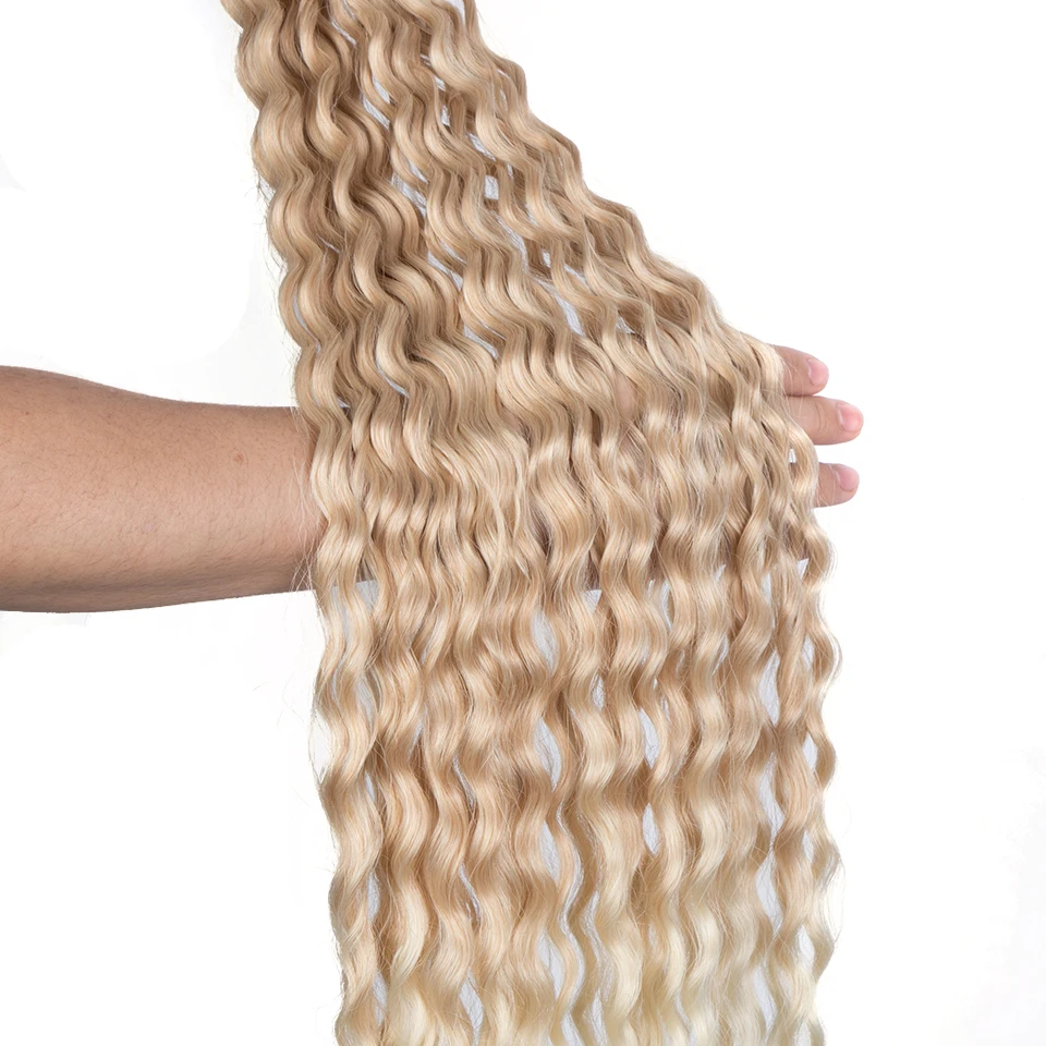 Loose Deep Wave Curly Wave Twist Crochet Hair Multiple Color From Vietnam -  Buy Double Drawn Bouncy Curly Hair Ginger Orange Curly Human Hair Wigs  Curly Human Hair Wigs For Black Women,Human