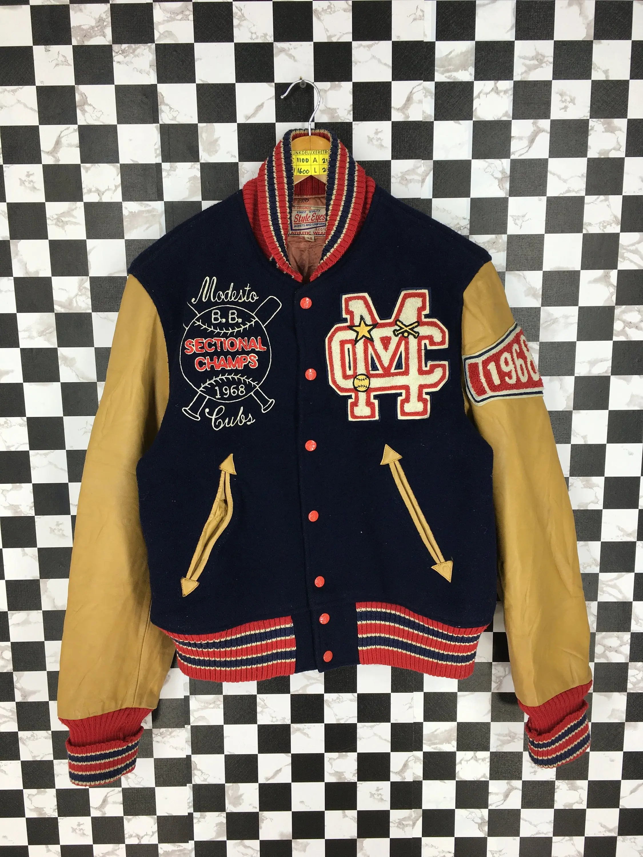 vintage baseball jacket
