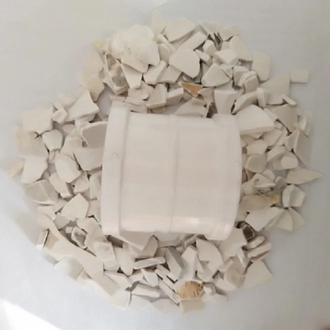 Recycled Upvc Pipe Scrap And Pvc Window Profile Chips White And Grey