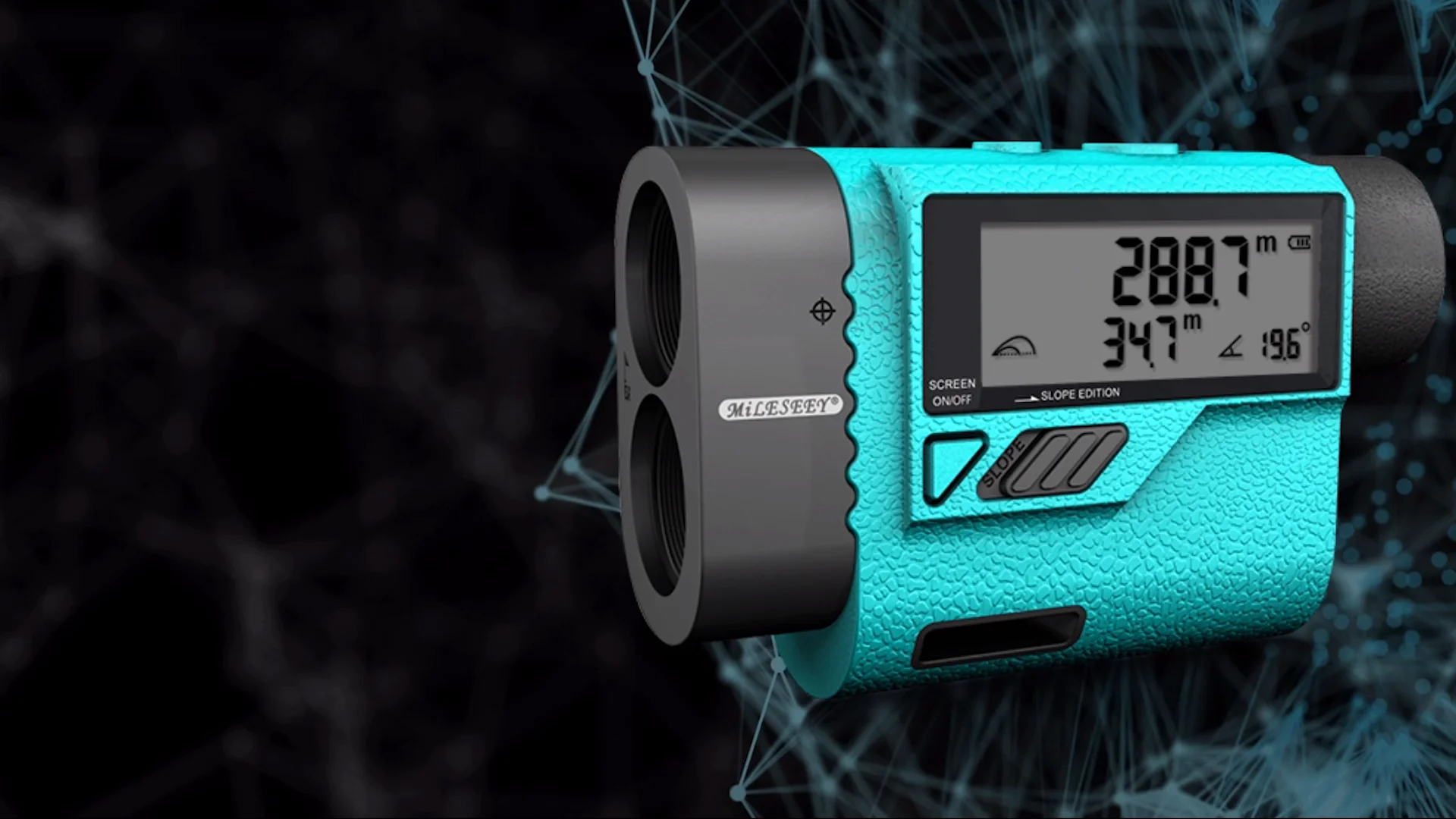 Handheld Infrared Mileseey Pf3s 600m Speed Point To Point Laser Measure