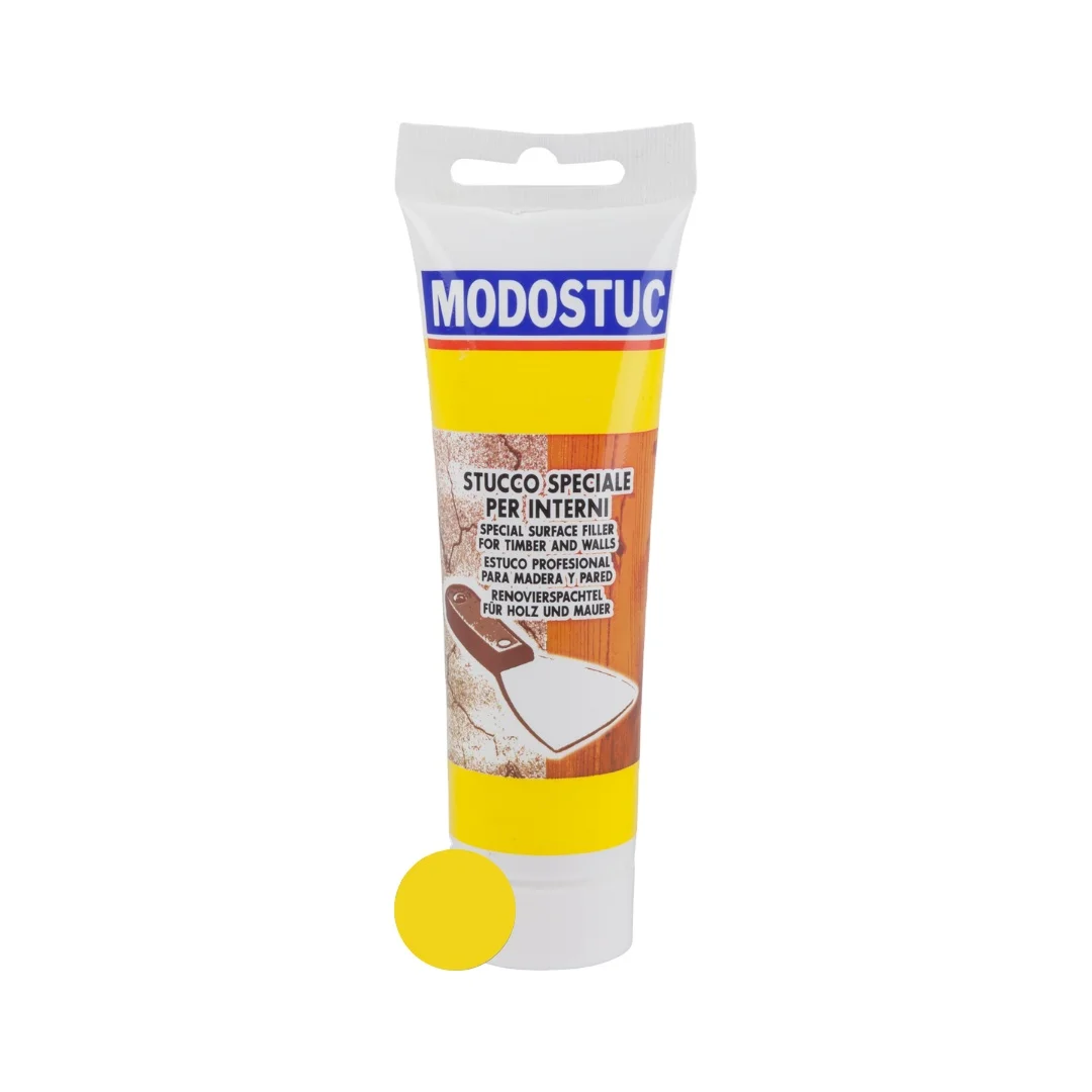 Modostuc Professional Filler For Wood And Wall Repairs, Coating and Paint - Furniture Production Market - White 1Kg