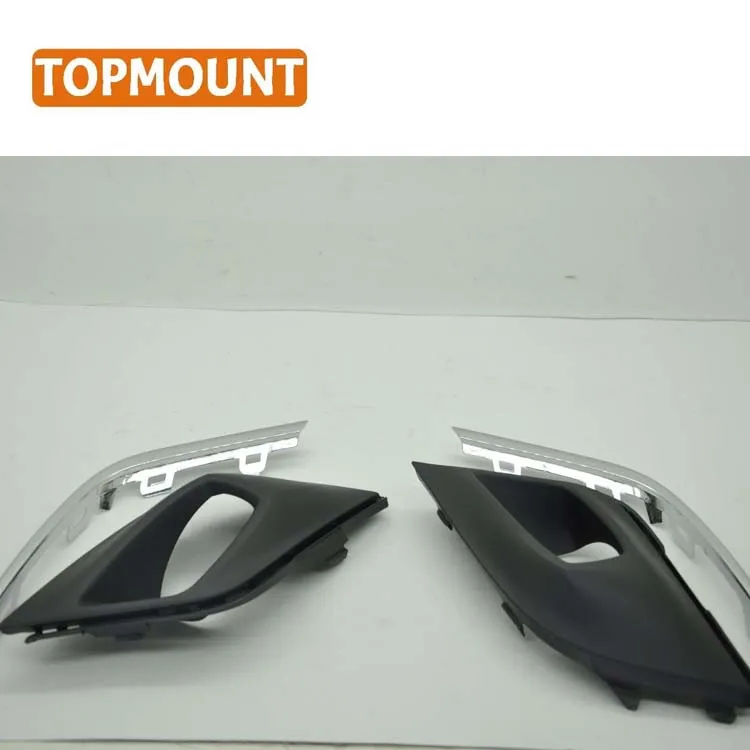 Cadre Phare Antibrouillard Avant Pour Renault Clio IV B98 (2016-2019) - Gauche 261A36157R - Protection Pare-chocs - 8