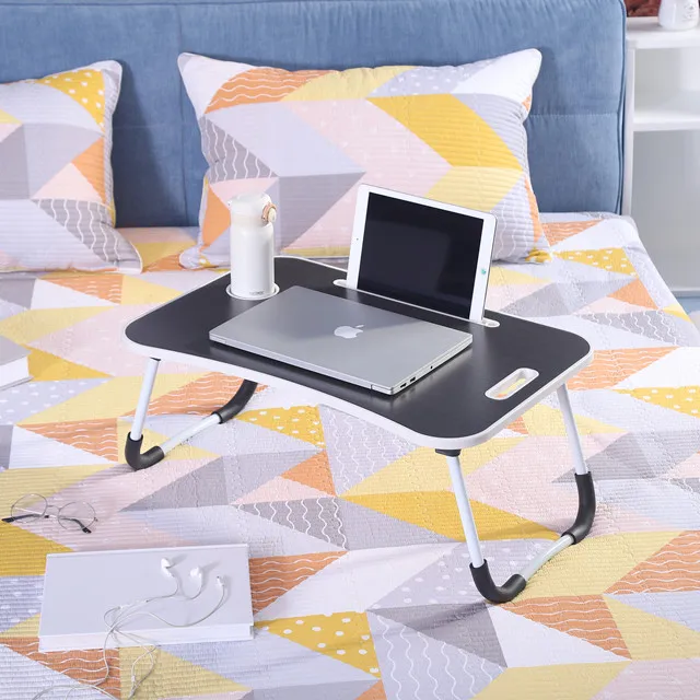 Foldable Computer Desk Colorful Design Table Folding Simple Table Modern Study Desk Laptop Table for Home Office