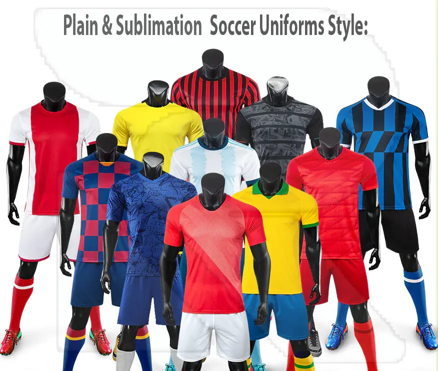 Source Purple And Black Color Authentic international soccer jerseys Men  Team Training Soccer Wear Football shirts on m.