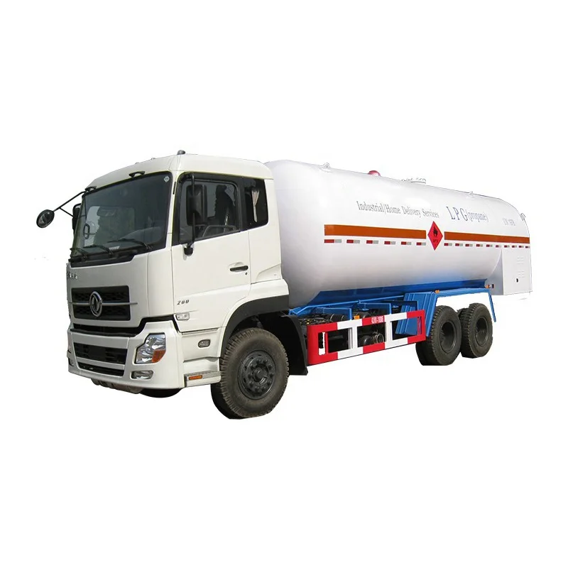 23.81m3 dongfeng lpg gas filling tank truck