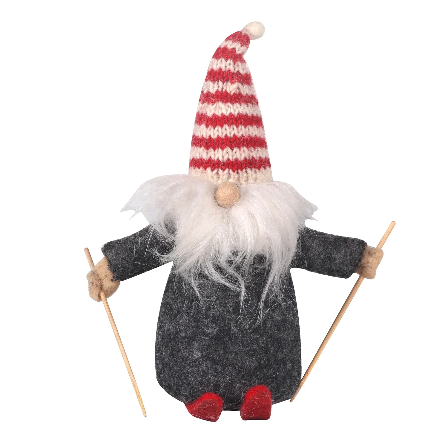 Handmade Eco-Friendly PP Cotton Filled Plush Christmas Toys for Kids-Santa Character Well Stitched