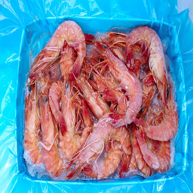 Черная Тигровая креветка готовая голова на