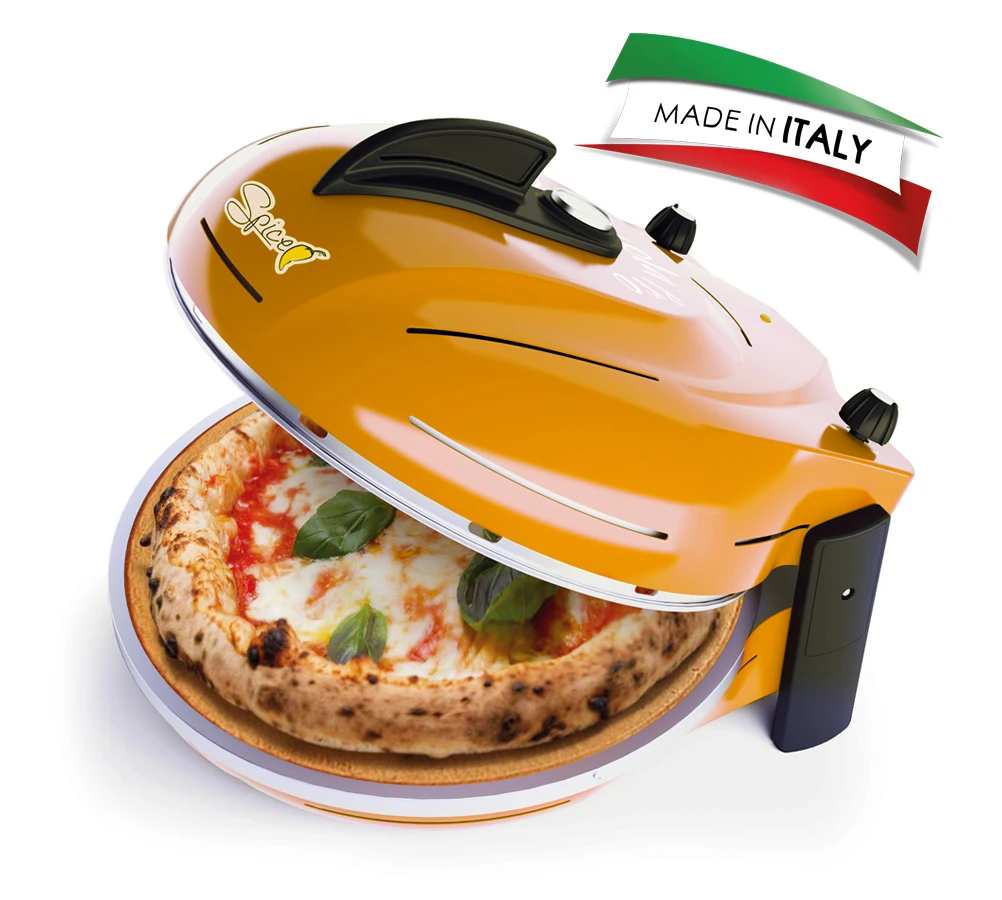 Spice Diavola Pro Forno Elettrico Per Pizza Colore Giallo Con Biscotto In  Pietra Italiana - Buy Vendita Di Forni Elettrici Per Pizza,Forno Per Pizza  Commerciale,Pizza Maker Product on Alibaba.com