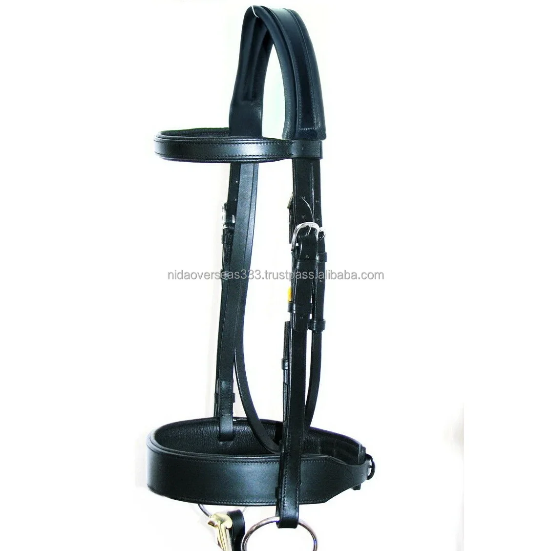 Horse Cavesson English Bridle With 5cm Wide Noseband Buy Horse