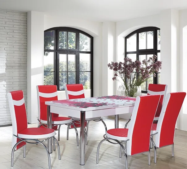 Ibiza Design Dining Expandable Table Set With 4 Chairs Best Prices Dining Room Furnitures Best Seller European Style Product