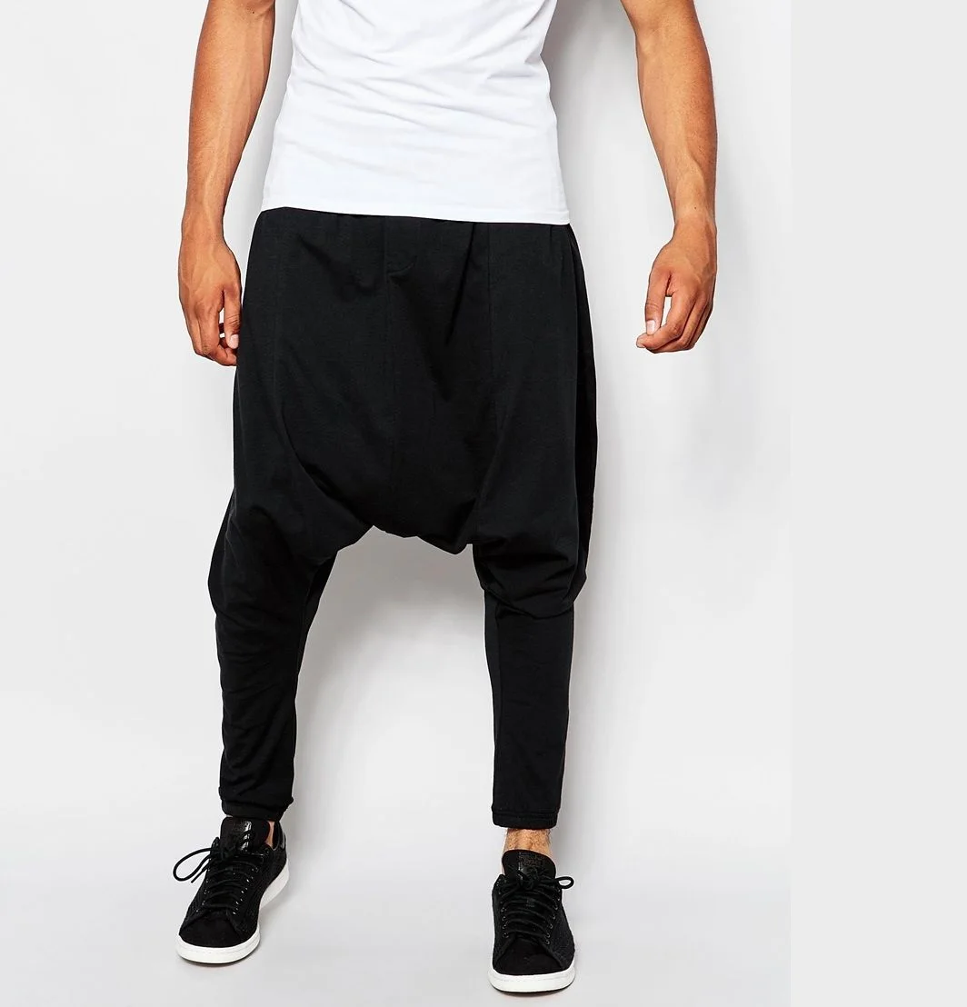 Drop Crotch Pants- Cotton Fleece Mens 