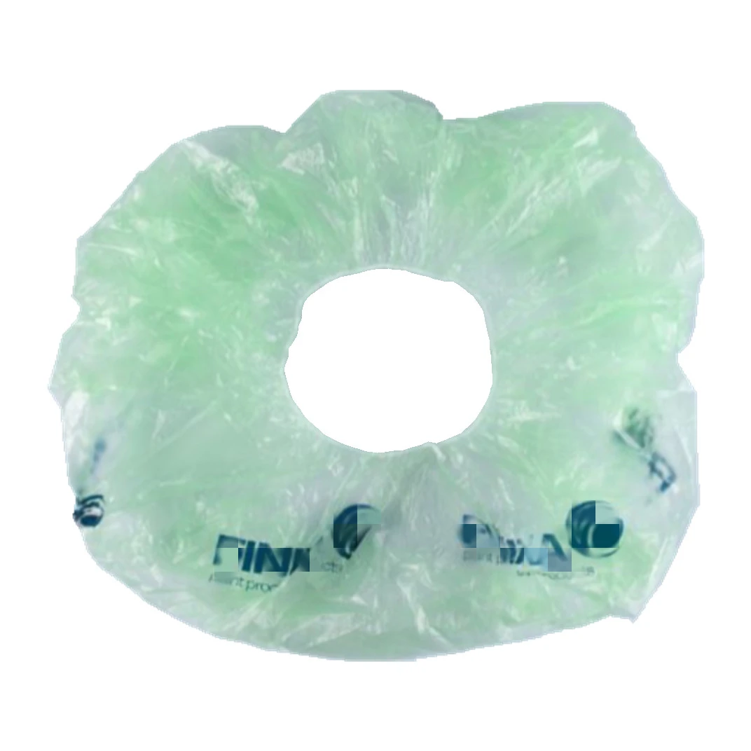 Одноразовый полиэтиленовый пластиковый чехол для автомобиля с резинкой для гаража