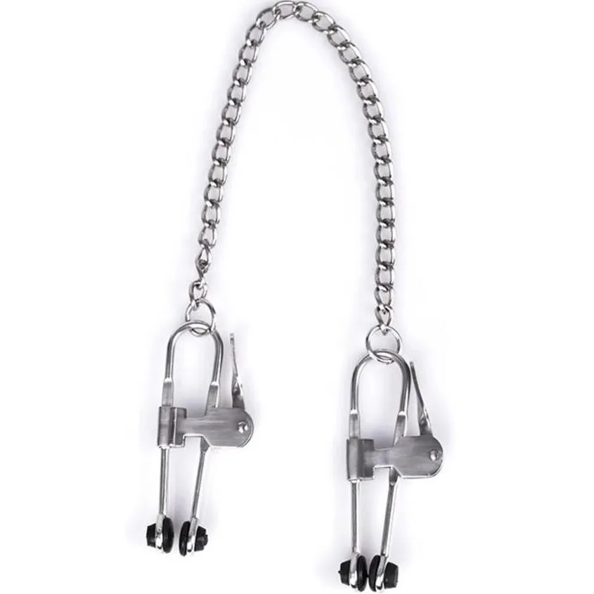 Nipple Clamps Rings Nip Clips, Stainless Steel Nipple Clips