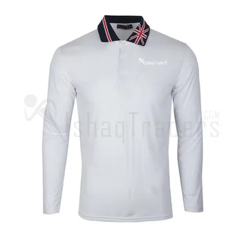 Polo T Shirt Man T-shirt Full Long Sleeve Shirt / Cotton Casual Custom Golf Long Sleeve for Men Custom Size OEM Custom Logo