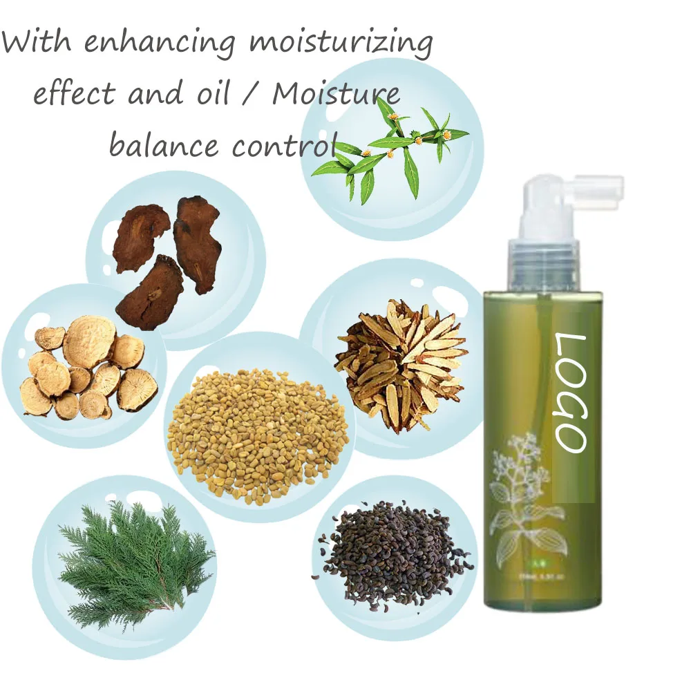 Средство для ухода за волосами, тоник для кожи головы с маслом, раствор для роста волос, Сделано в Тайване