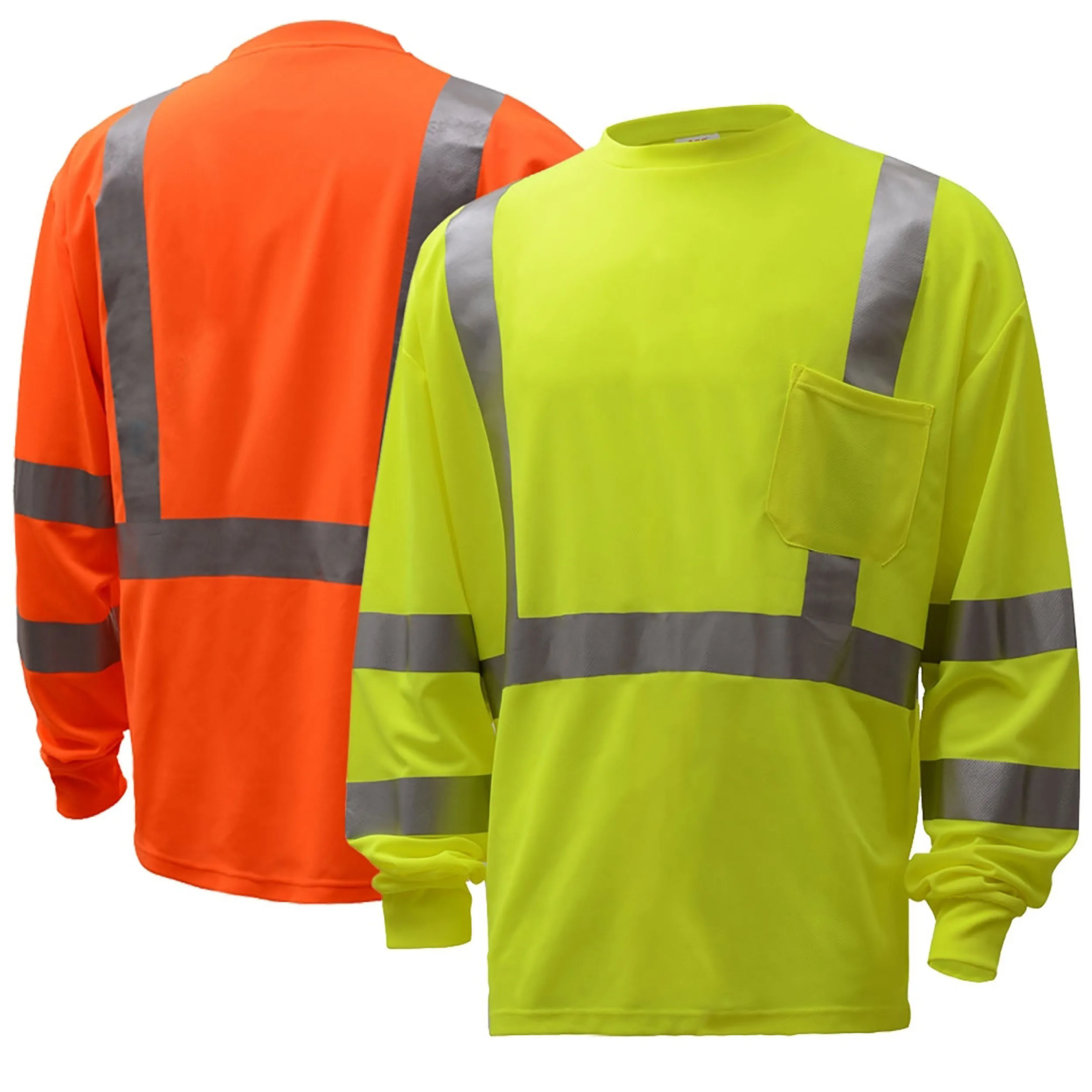 cotton reflective work shirts