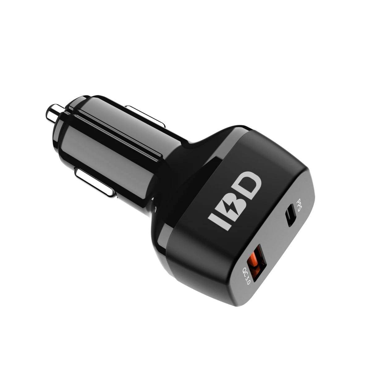 QC3.0 18 Вт автомобильное зарядное устройство PD 30 Вт Зарядное устройство Адаптер A + C 48 Вт двойной USB быстрое автомобильное зарядное устройство с индивидуальным логотипом для зарядки мобильного телефона