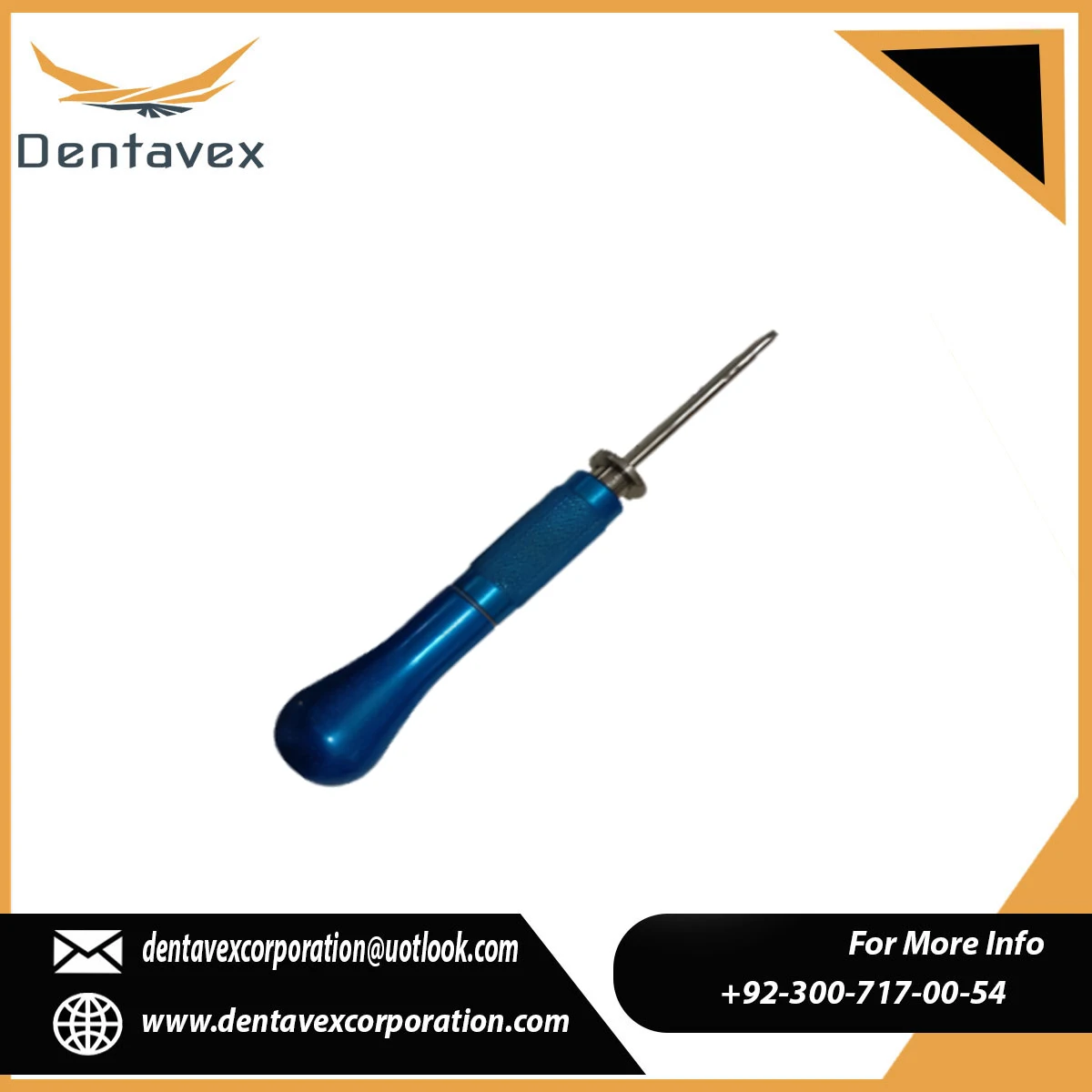 Orthodontic Screw Driver With Blade Ortho Dental Mini Implant Screw ...