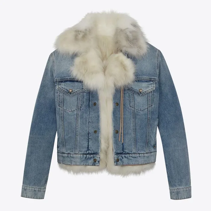 winter jacket denim