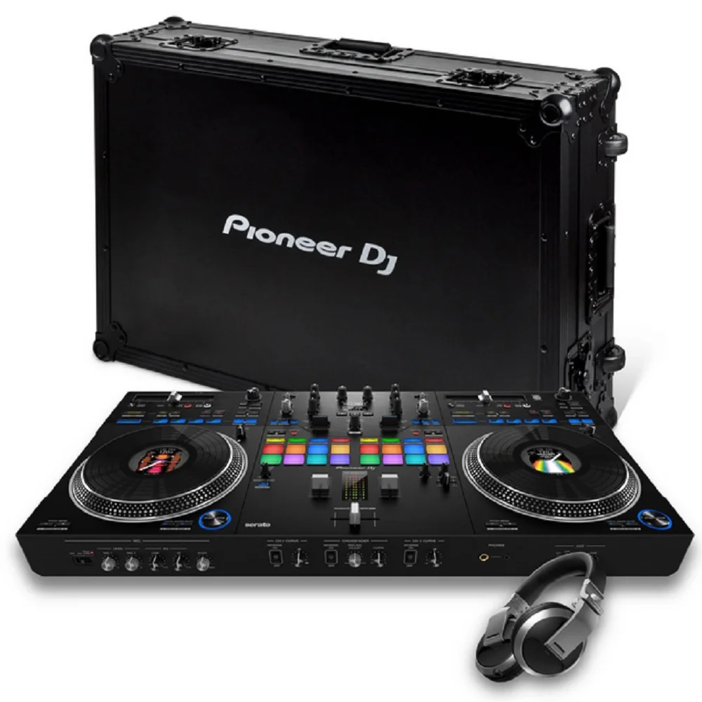 新的dj Ddj-rev7刮擦式2通道serato Dj专业控制器，带飞行箱 - Buy Dj控制器 Product on Alibaba.com