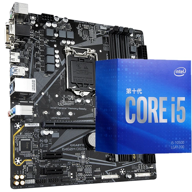 H*u様 Intel Core i5-10400 +GIGABYTE B460M GIGABYTE B460M DS3H - Intel B460 Chipset Gaming Motherboard