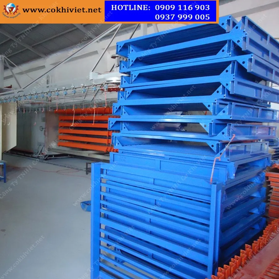 Heavy-duty Multi-level Stacking Racking System Light Steel Metal Pallet ...