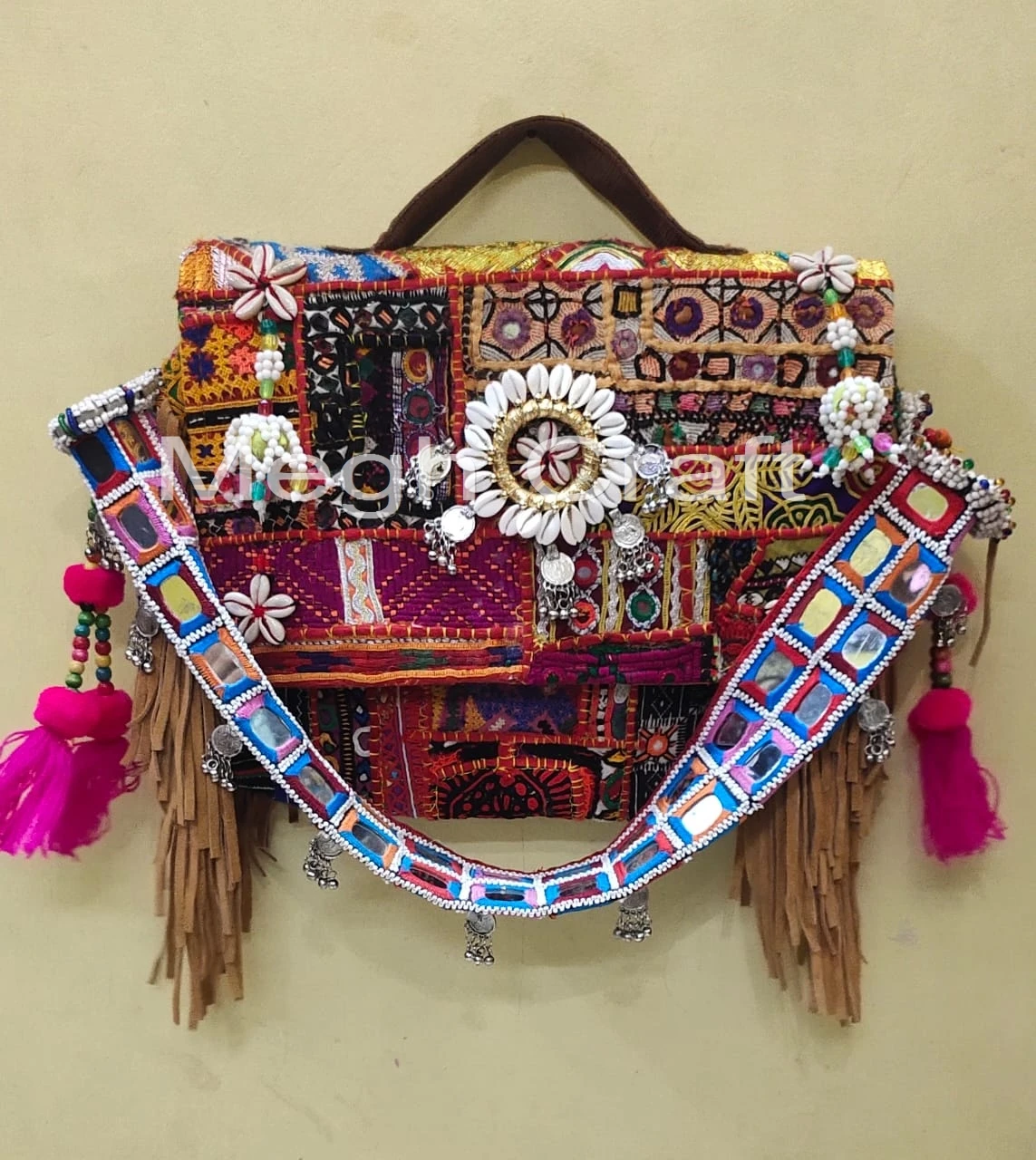 Ethnic Clutches With Pearl Borders | Athulyaa.com