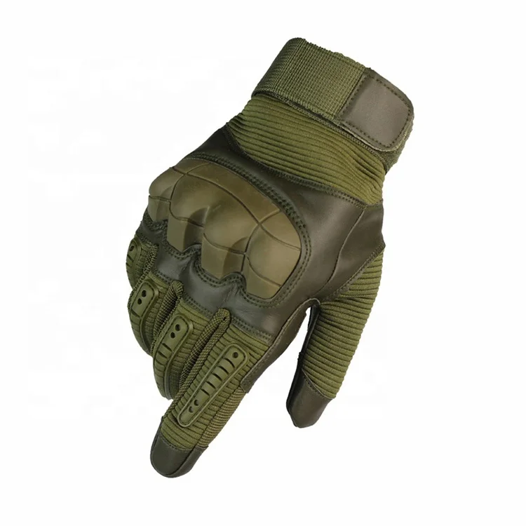 
Tactical gloves sport shooting outdoor rubber airsoft hard knuckle full finger Touch Screen smart duty gloves 