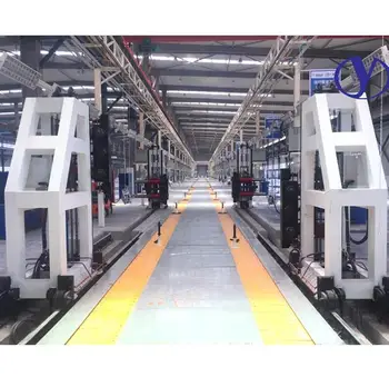 Bus Coach Side Panel Stretching Machine For Bus Production Line ...