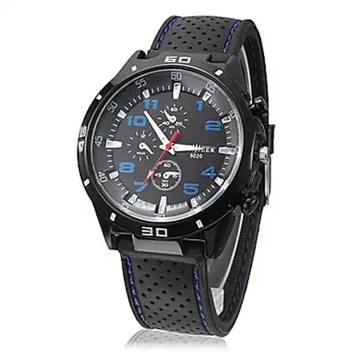 WJ-3052 Cheap Factory Direct Fashion Best Selling High Popularity Men Silicon Quartz Weijieer Watch