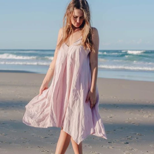 cotton crepe dress