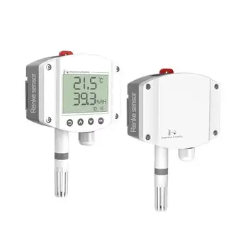 Industrial temperature and humidity sensor wall mount - Renke