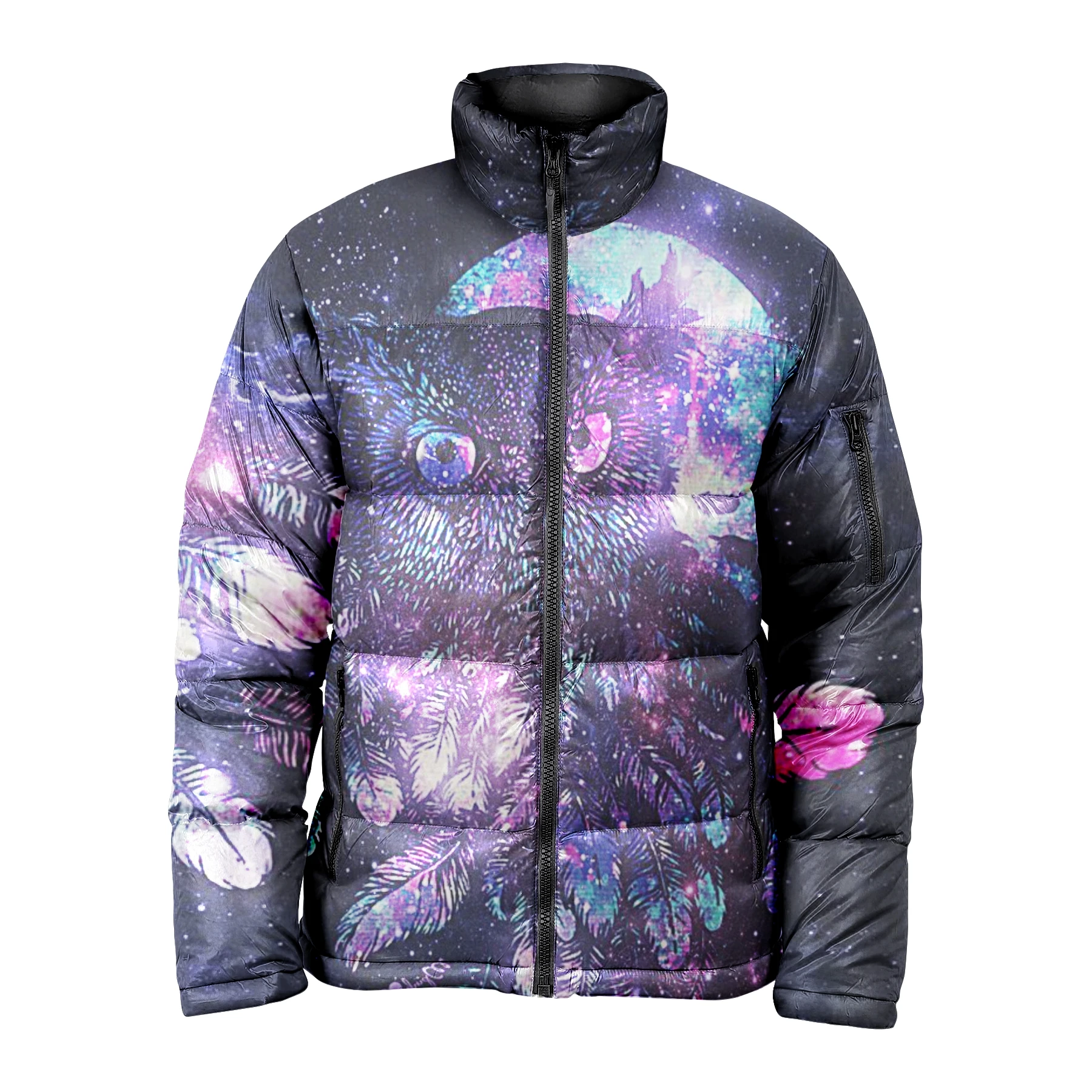 galaxy bubble jacket