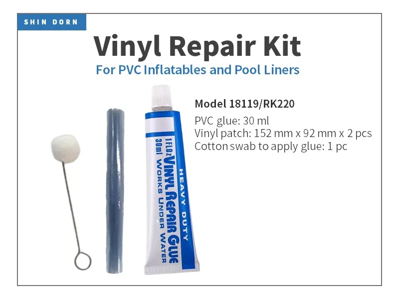 Heavy Duty Bouncy Castle Repair Kit,Inflatable Castle Patch Repair Kit