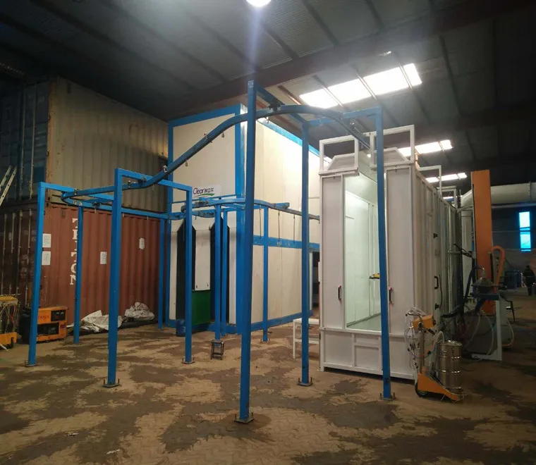 Линия покрытия порошка высокого качества для мотоцикла