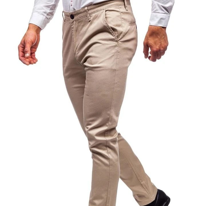 Essentials Mens Slim-Fit Wrinkle-Resistant Flat-Front Chino Pant