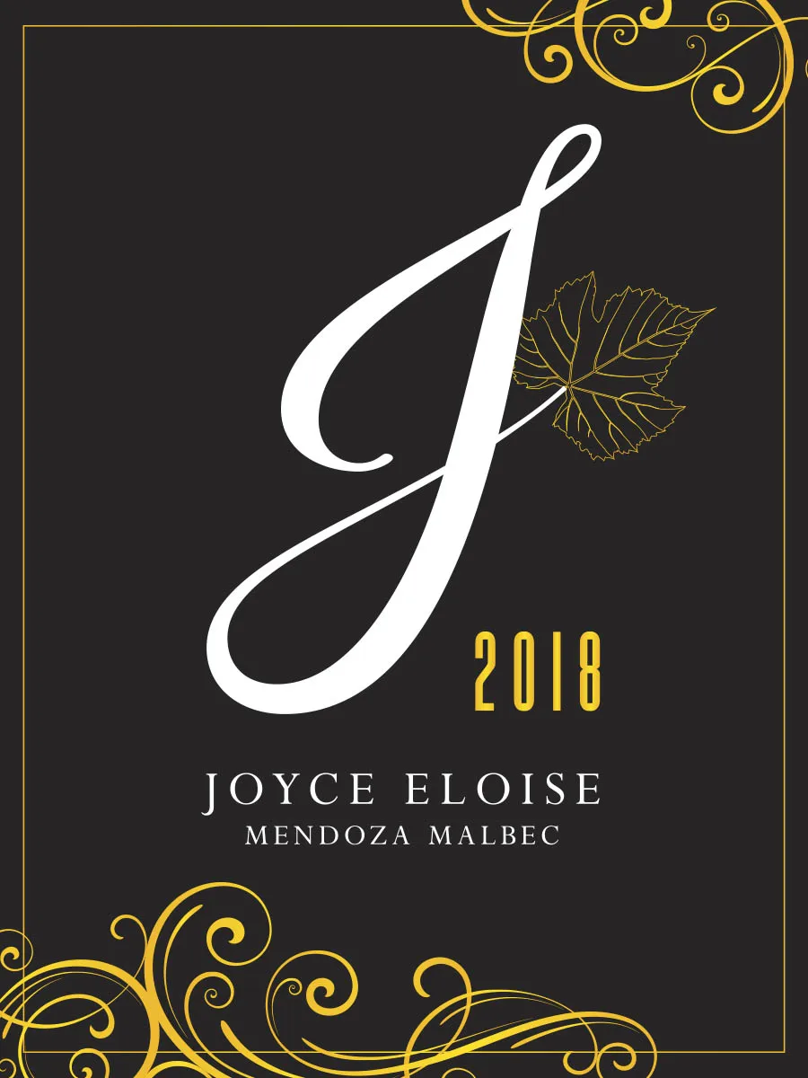 2018 High Quality Ready to Ship 2019 Joyce Eloise Mendoza Argentina Malbec