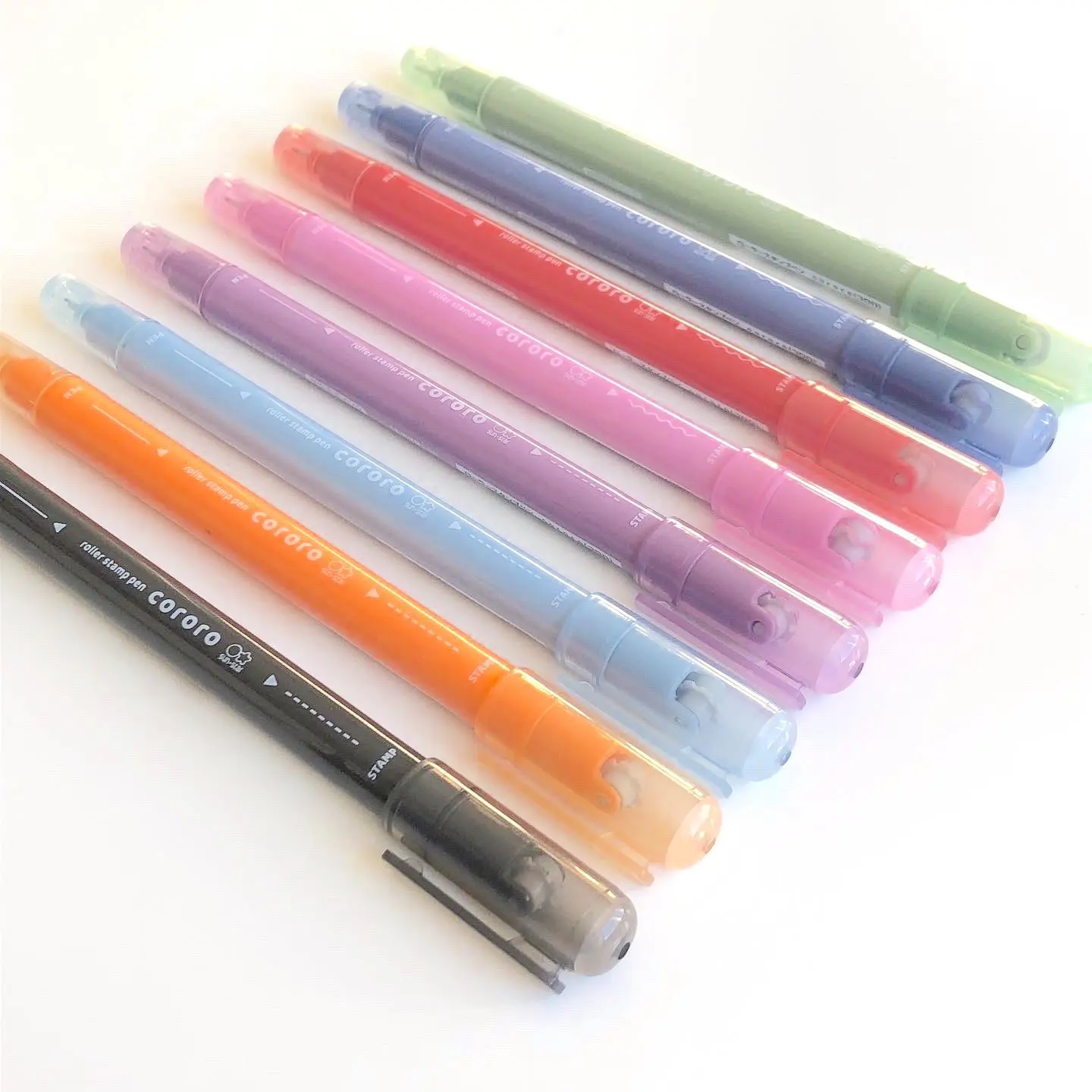 Двусторонняя ручка с волнистыми линиями sun-star STA-S4651 CORORO декоративный