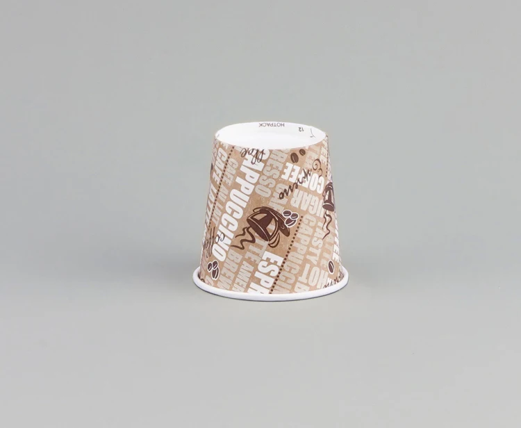 Single Wall 4 Oz Capacity Recyclable Printed Paper Cups From UAE ...