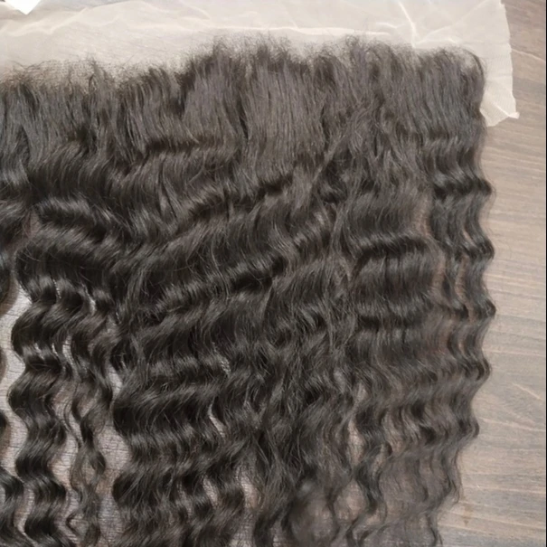 Unprocessed Indian Remy Natural Virgin Human Hair Extensions 8"-30" Length Straight Wavy Curly Machine Double Weft Hair