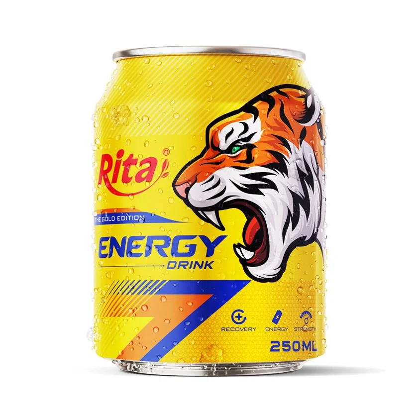 Manufacturers High Quality 250ml Short Red Canned Energy Drink