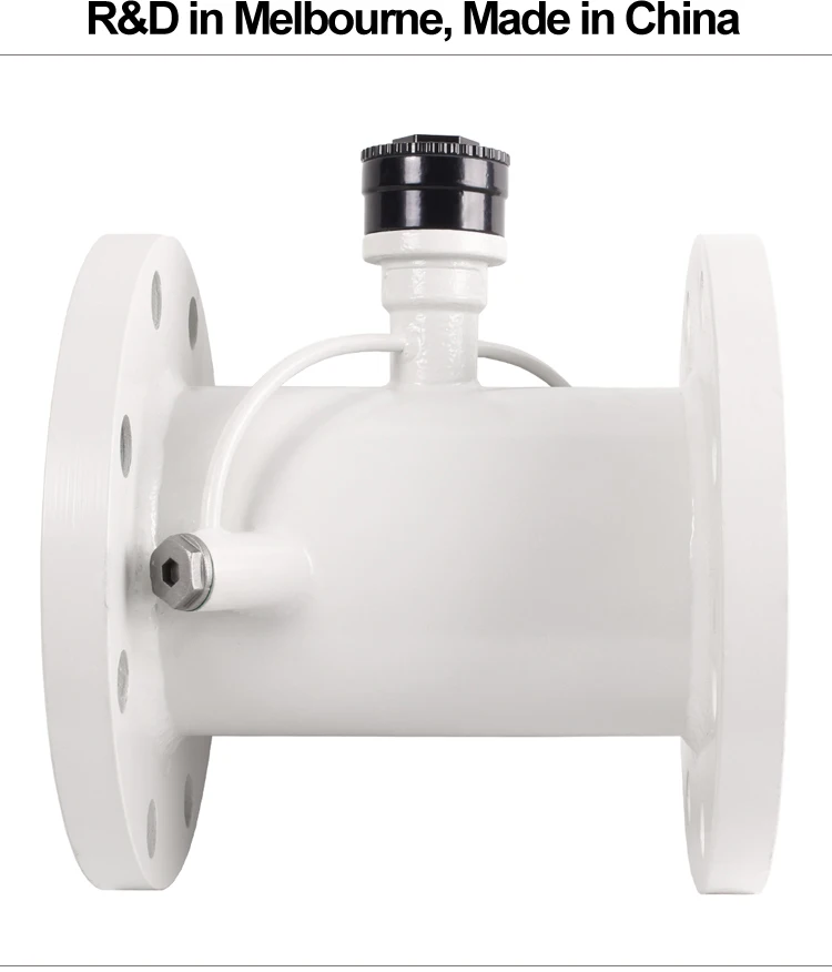 Digital Ultrasonic Flow Meter Rotameter Stainless Steel Dn15 Portable