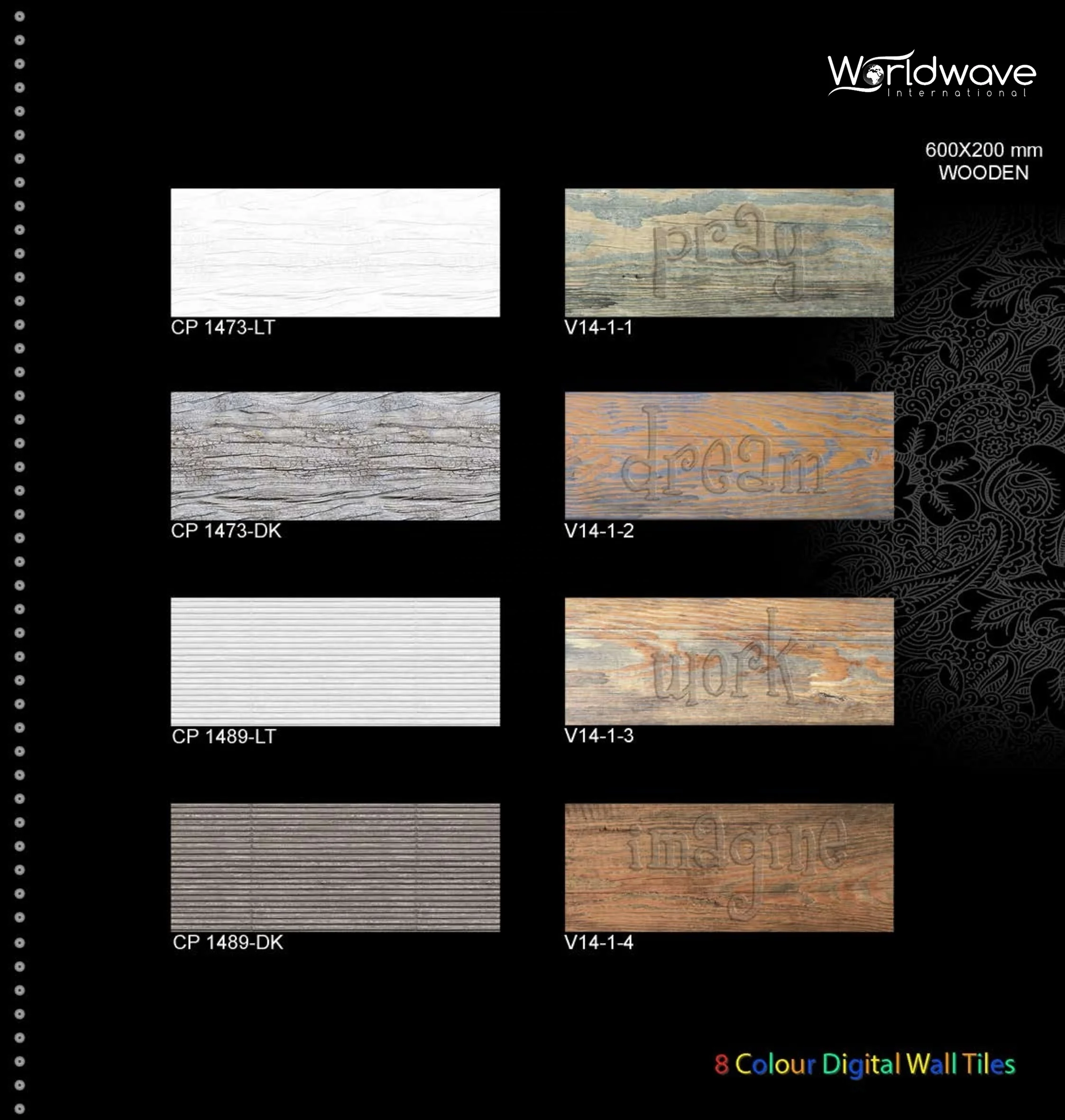 Ceramic Wall Wooden Tiles 20x60cm Elegant Wood-Effect Premium Wall Tiles Natural Wood Look 200x600mm Floor Tiles Latest