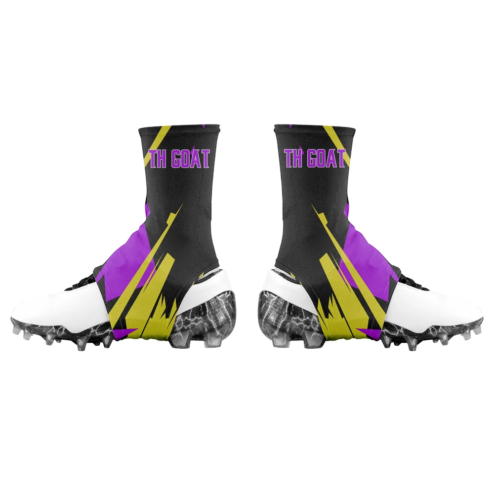 Wholesale Polyester/spandex Cleat Cover Custom Sublimation Football