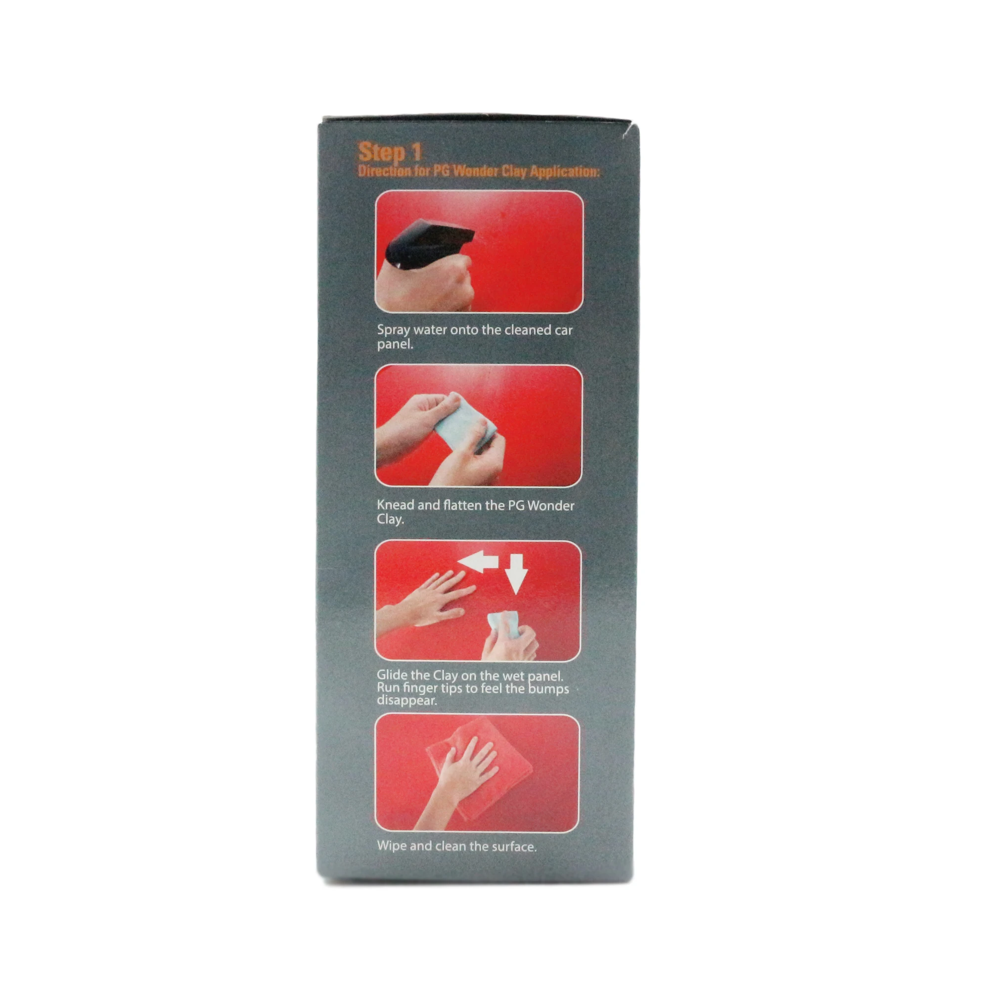 Малайзия PG Perma стекло глянцевый Полировочный восковой состав набор + включая Claybar 80gm + аппликаторы