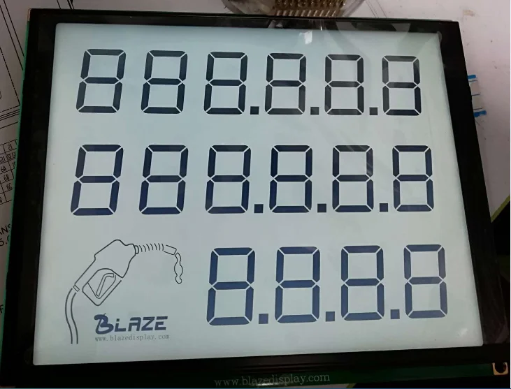 
 Индивидуальные 40pin 4 знака после запятой подойдет как для повседневной носки, так 7-сегментный ЖК-дисплей для газа машина/топливораздаточная колонка бензинового насоса/топливораздаточная колонка  