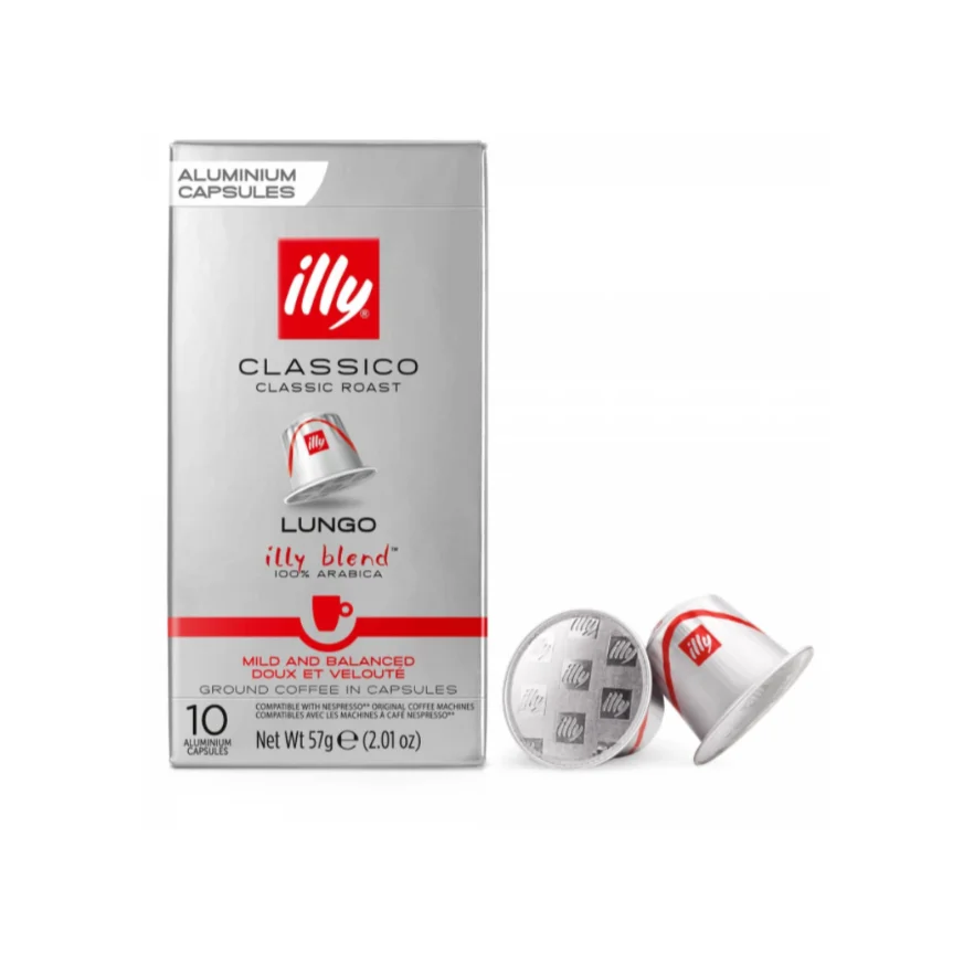 Cápsulas De Café Illy Lungo Classic Nespresso,Tostado Clásico,Café Arábigo  100% - Buy El Mejor Precio De Illy Lungo Clásico Café Nespresso Cápsulas,Clásico  Asado Café 100% Arabica Para Venta,Illy Lungo Clásico Café Nespresso