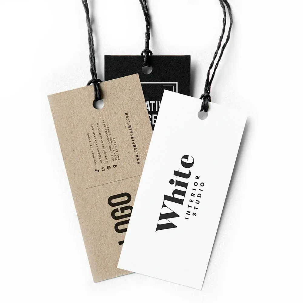 Custom Printed Clothing Tags Durable and Sustainable