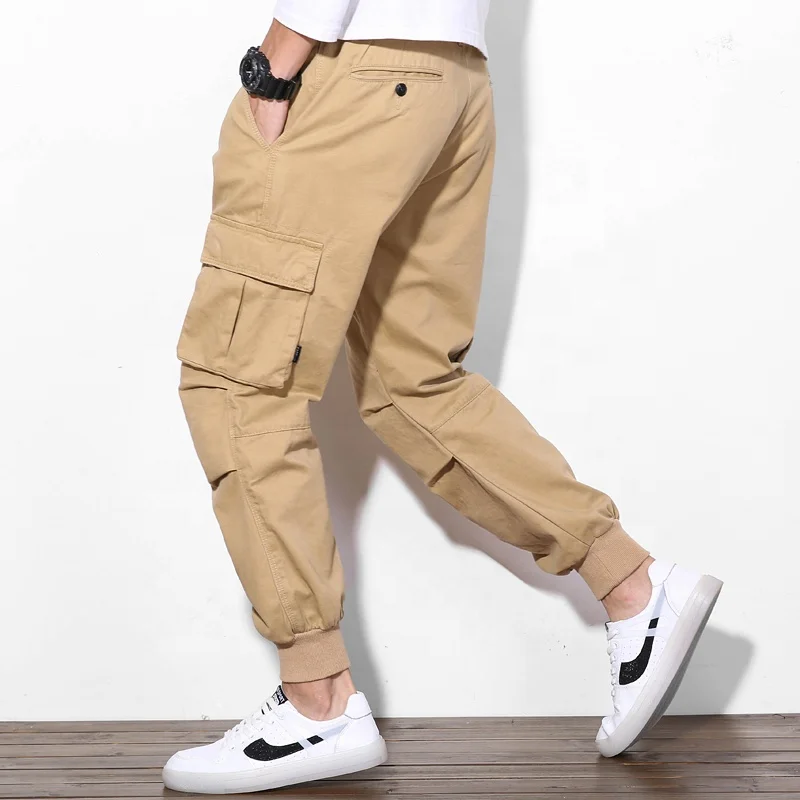 Fashion New Streetwear Mens Multi Pockets Cargo Pants Hip Hop Casual Male  Track Pants Joggers Mens Pants  China Custom and Gym price   MadeinChinacom